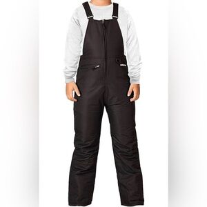 🔥Arctix Kids Black Insulated Snow Bib Overalls, Sz S- NWT
